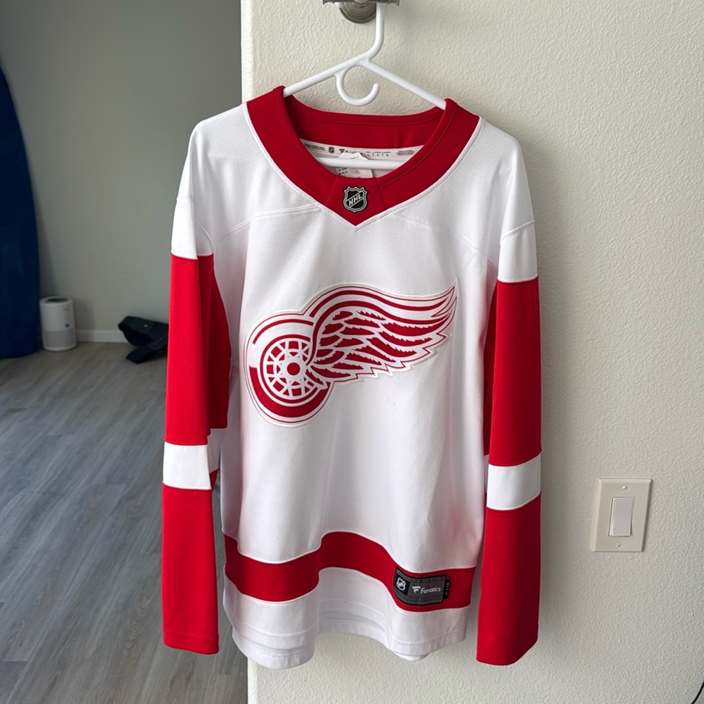 Detroit Red Wings Jersey size Large, lightly used!